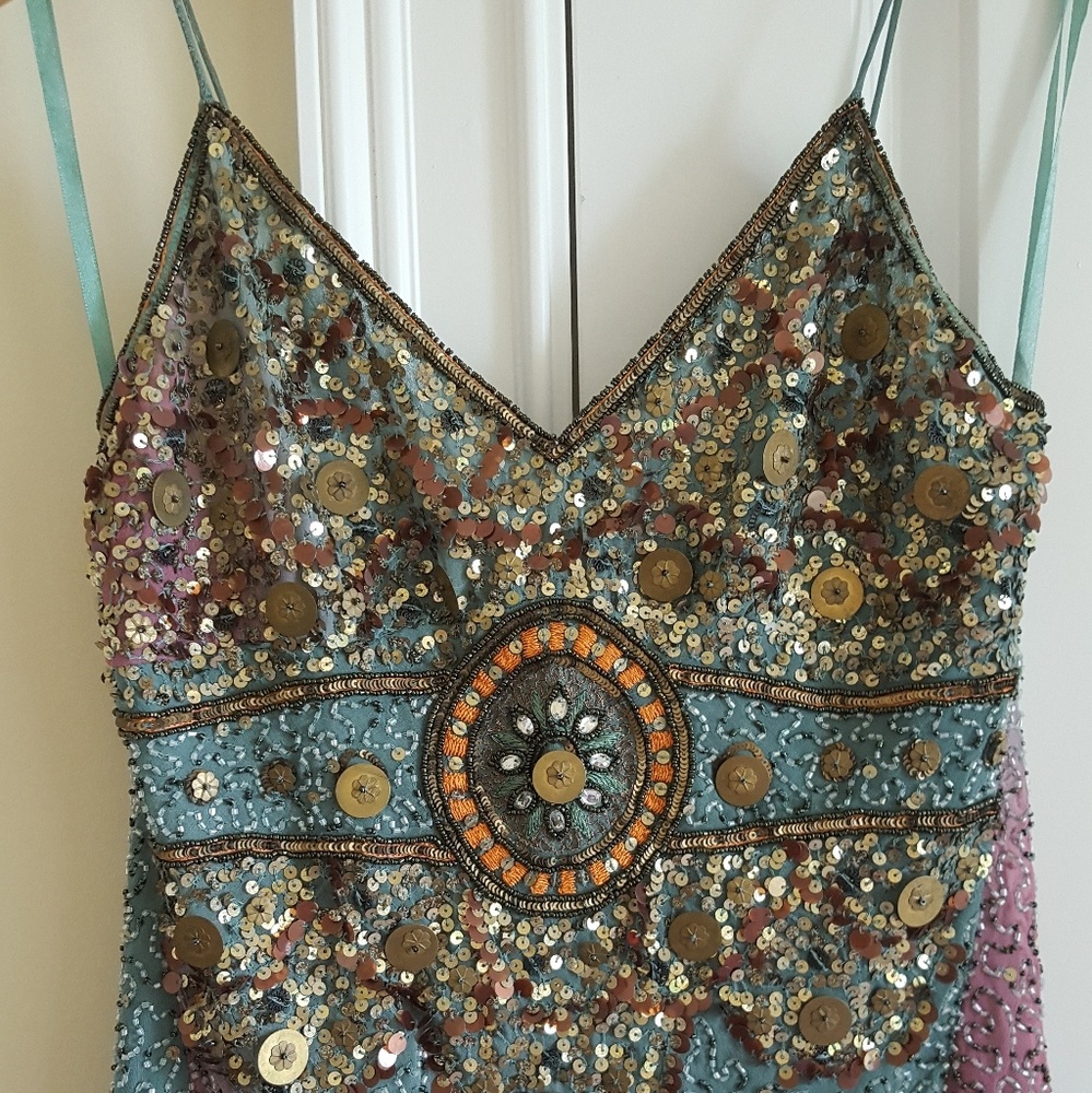 Beaded cami top